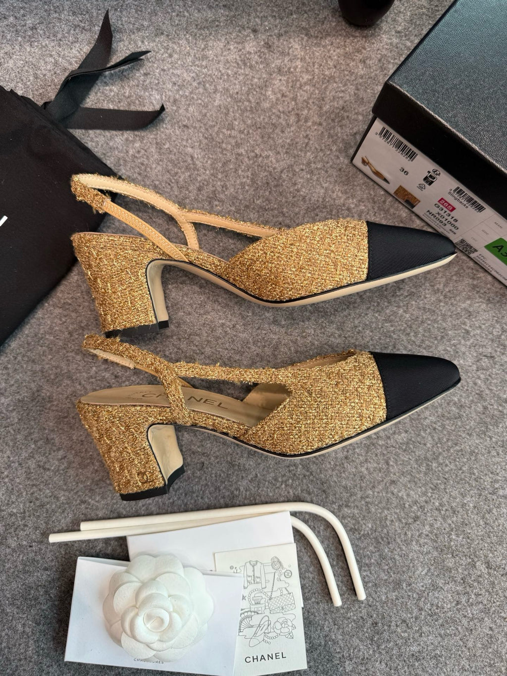 Chanel Slingback Heels