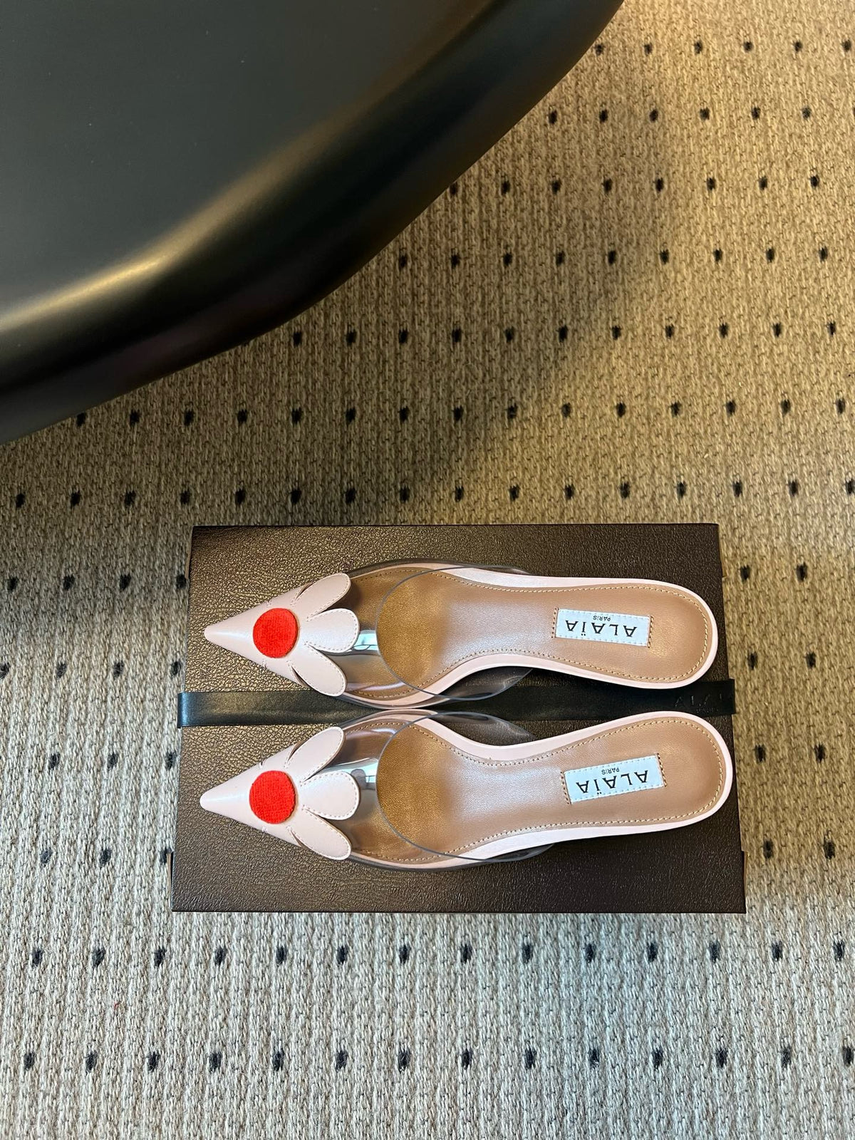 Alaïa Bloom Mules
