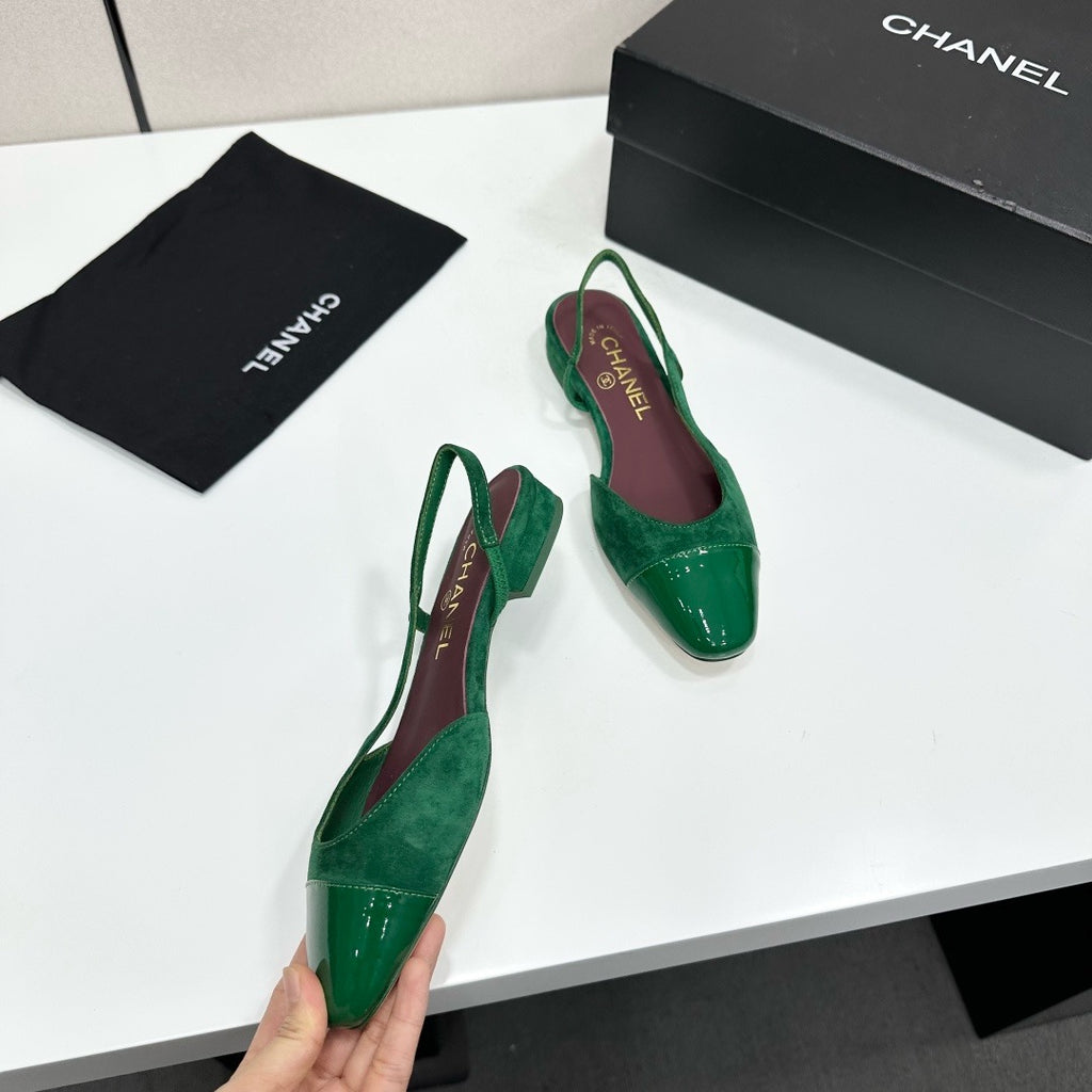Chanel Slingback Flats