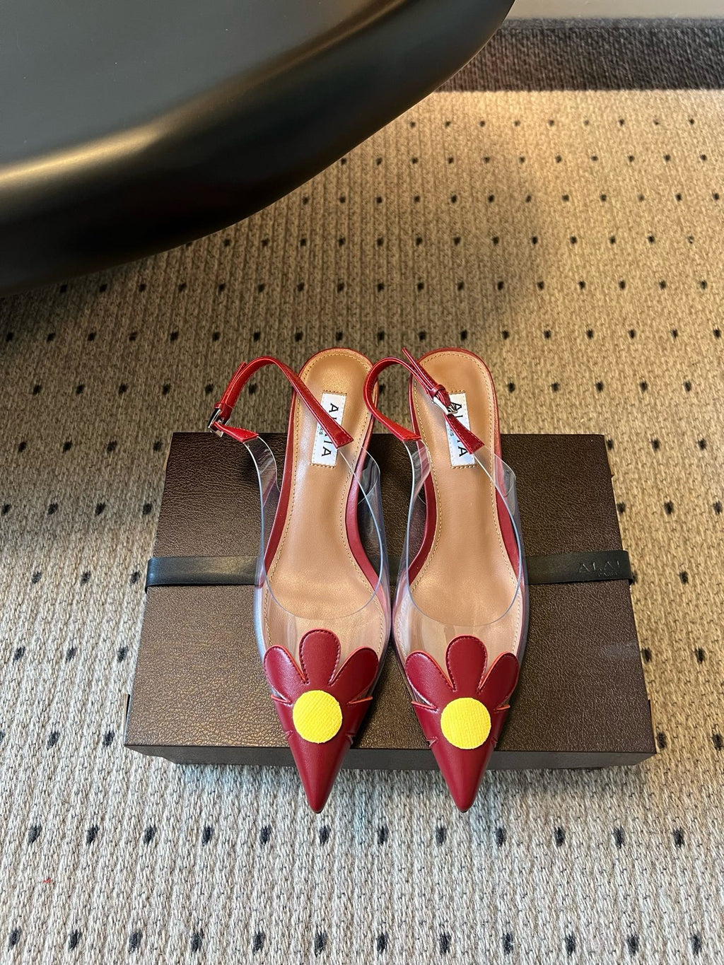 Alaïa Bloom Slingbacks