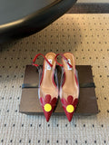 Alaïa Bloom Slingbacks