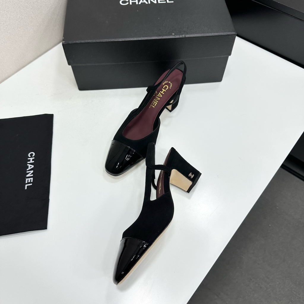 Chanel Slingback Heels