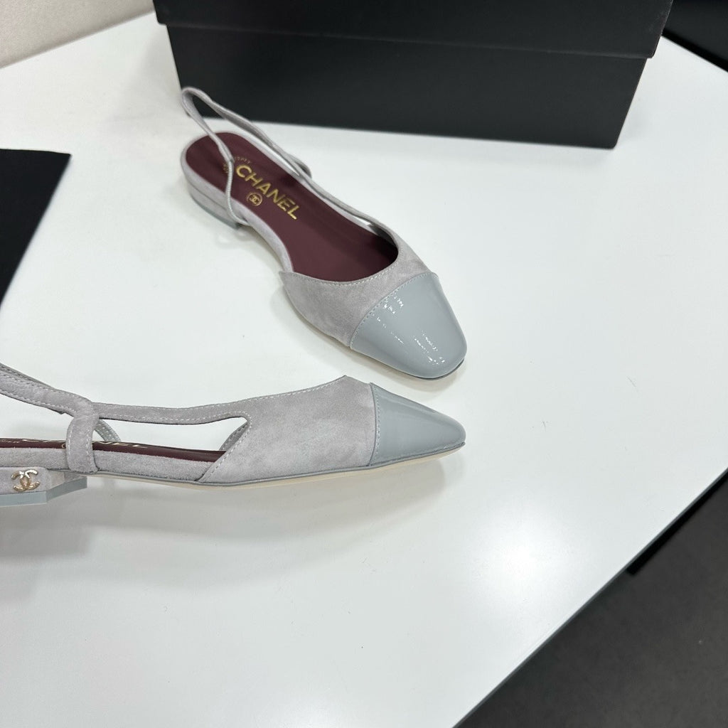 Chanel Slingback Flats
