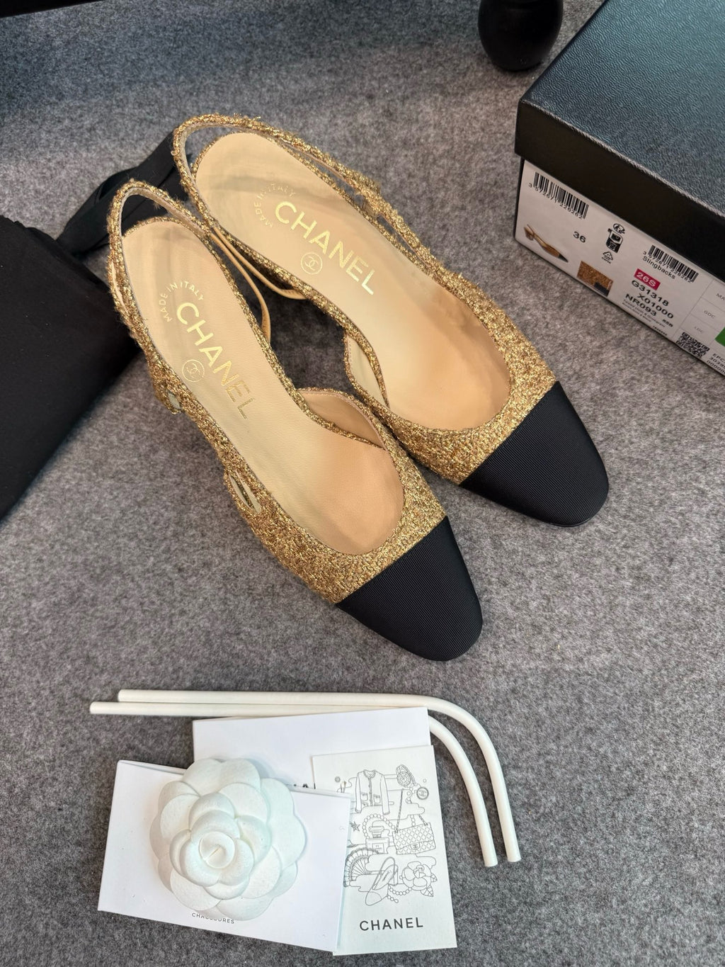 Chanel Slingback Heels