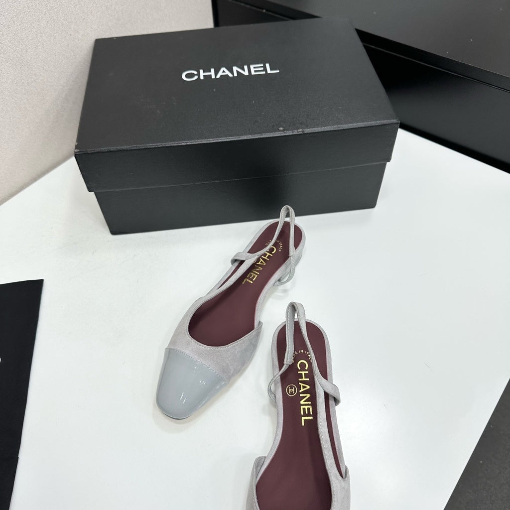 Chanel Slingback Flats