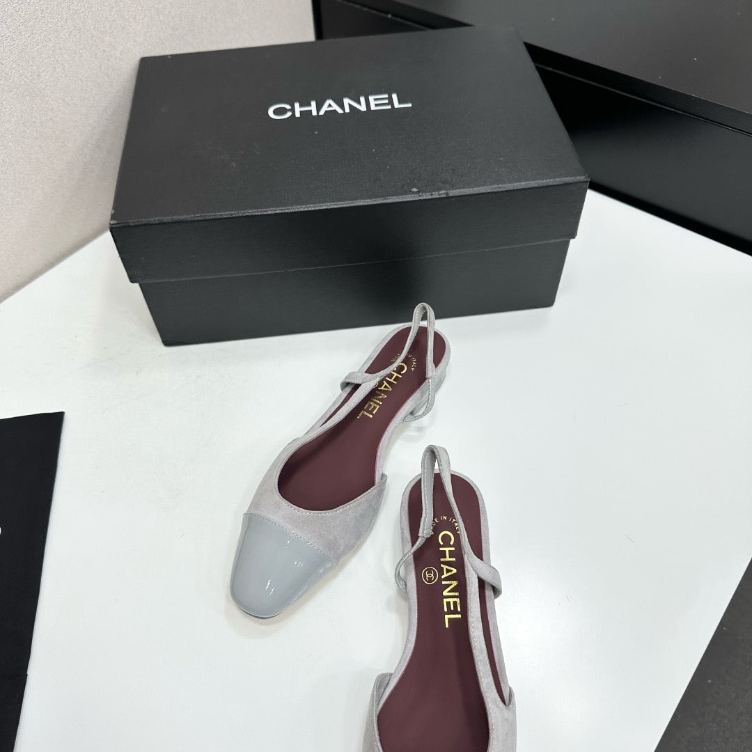 Chanel Slingback Flats