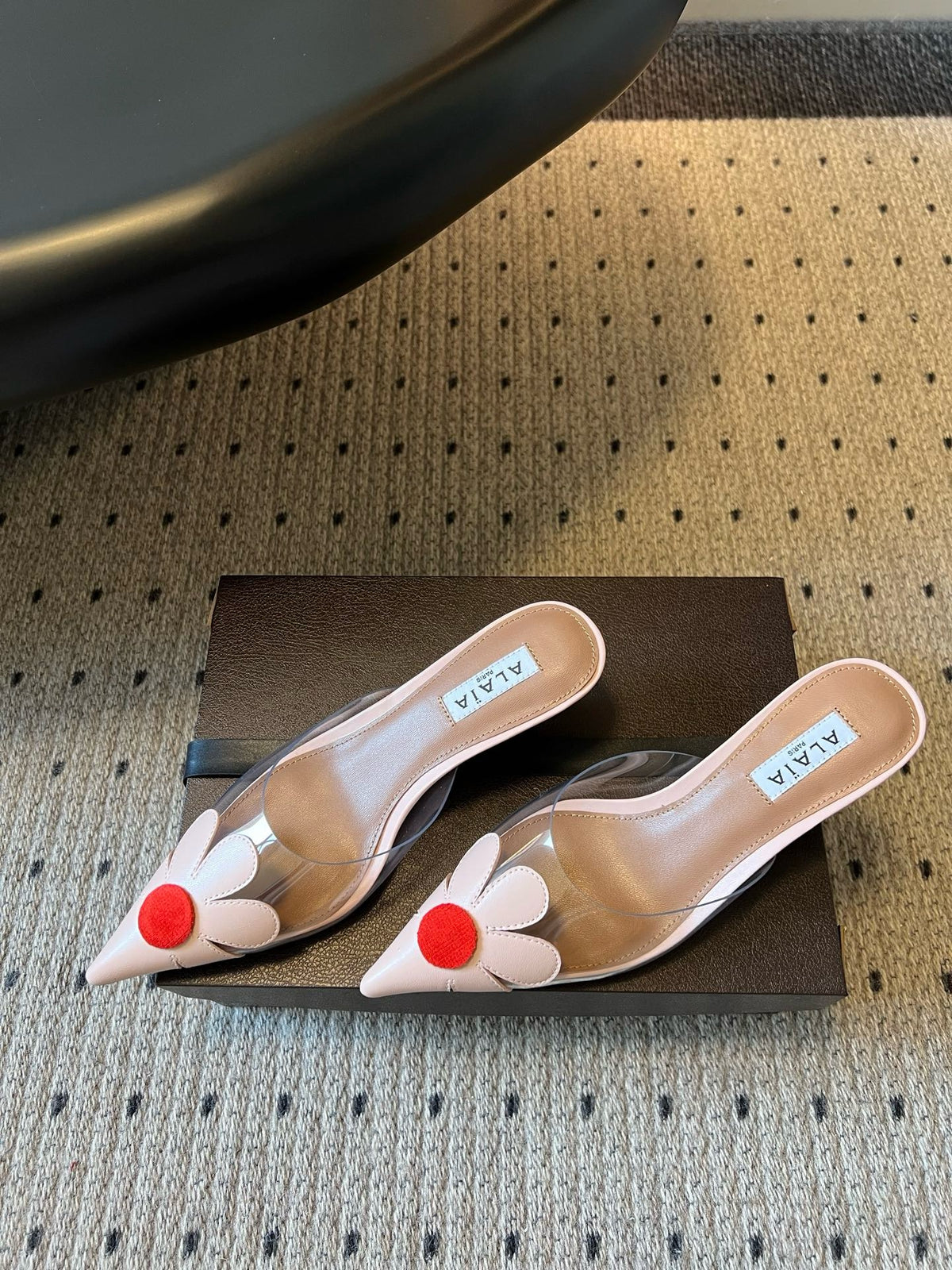 Alaïa Bloom Mules