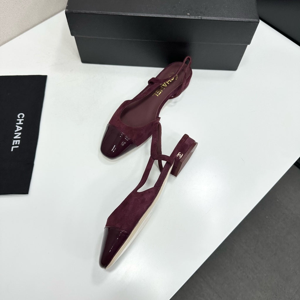Chanel Slingback Flats