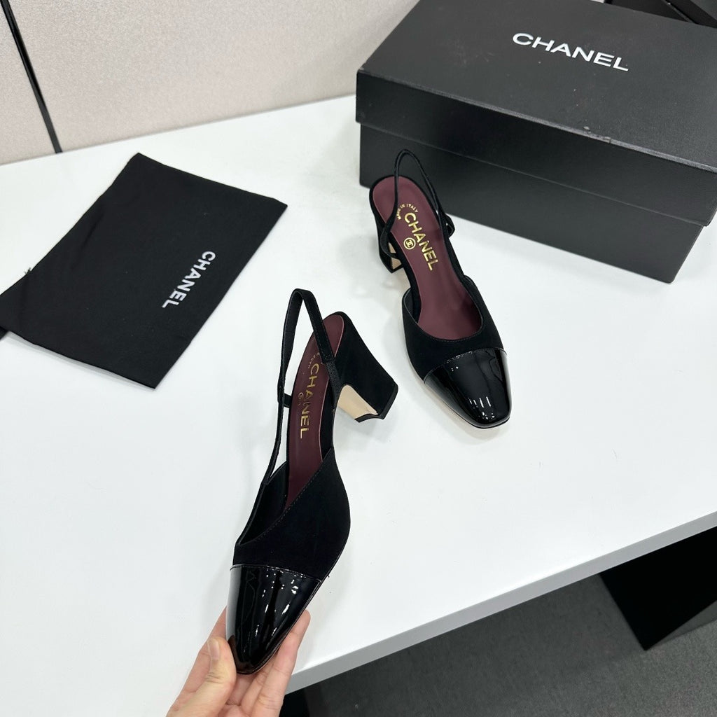 Chanel Slingback Heels