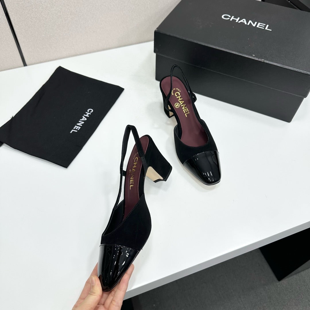 Chanel Slingback Heels