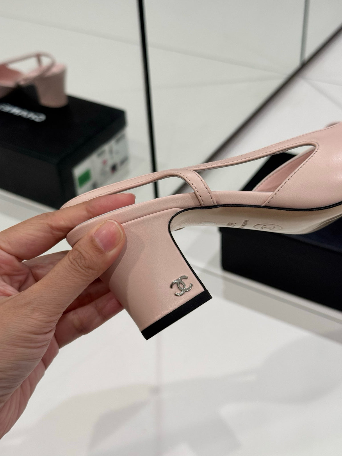 Chanel Slingback Heels