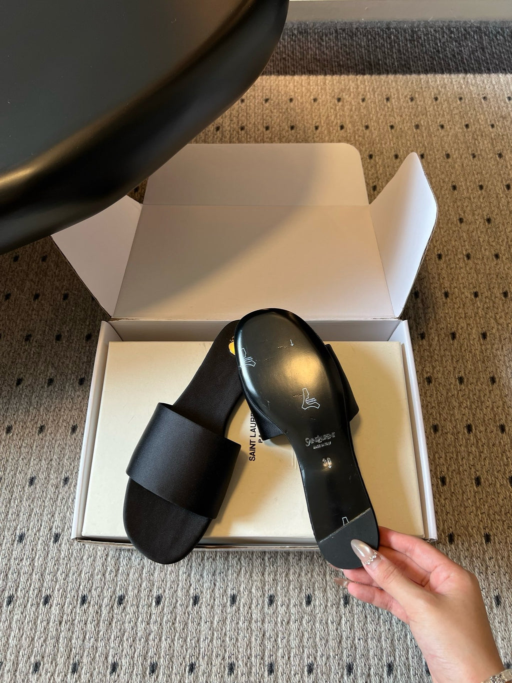 YSL Flat Sandals