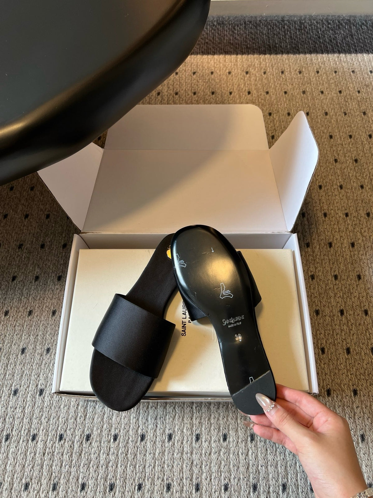 YSL Flat Sandals