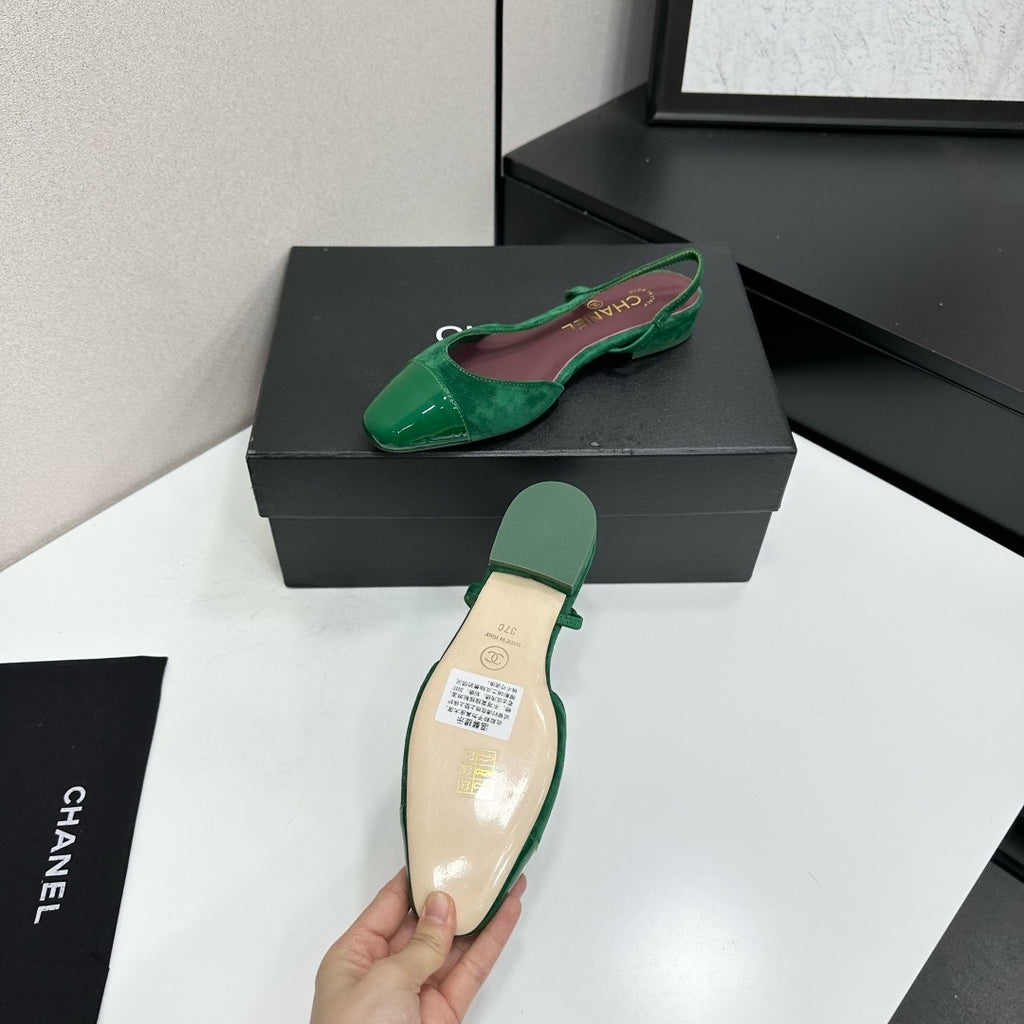 Chanel Slingback Flats