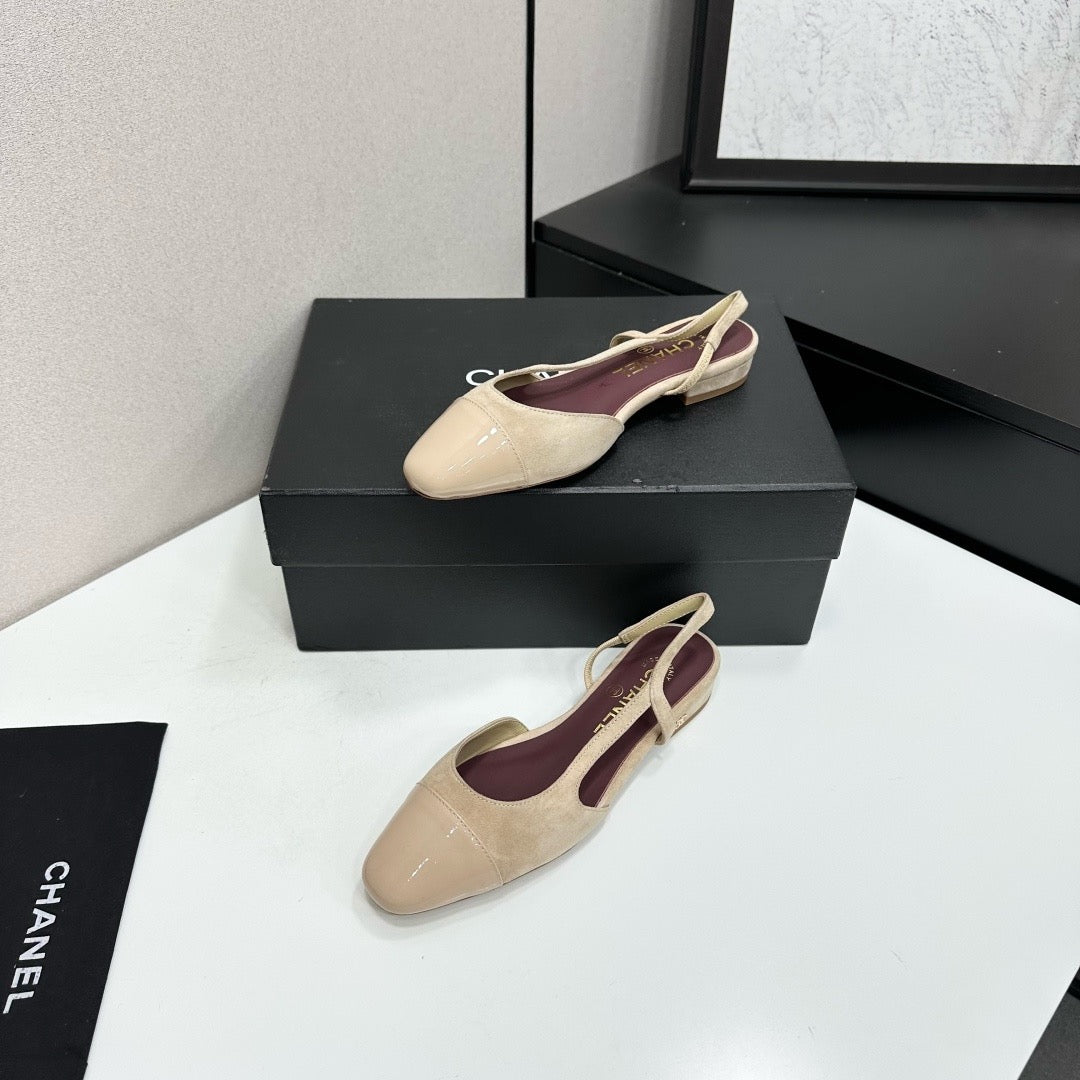 Chanel Slingback Flats