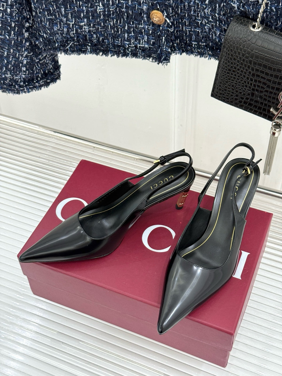 Gucci Castello Slingback