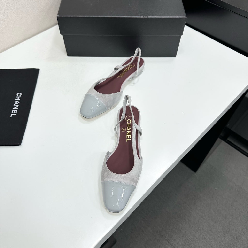 Chanel Slingback Flats
