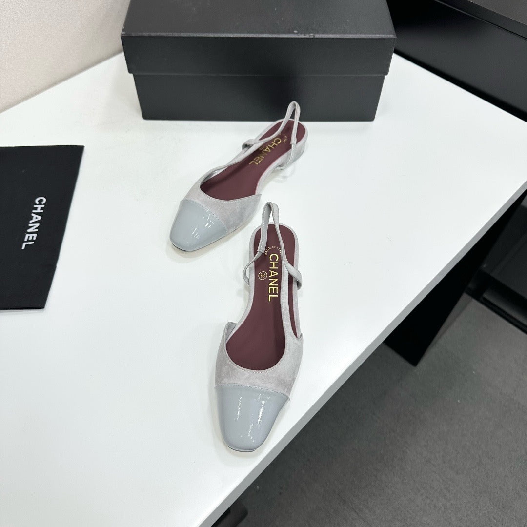 Chanel Slingback Flats