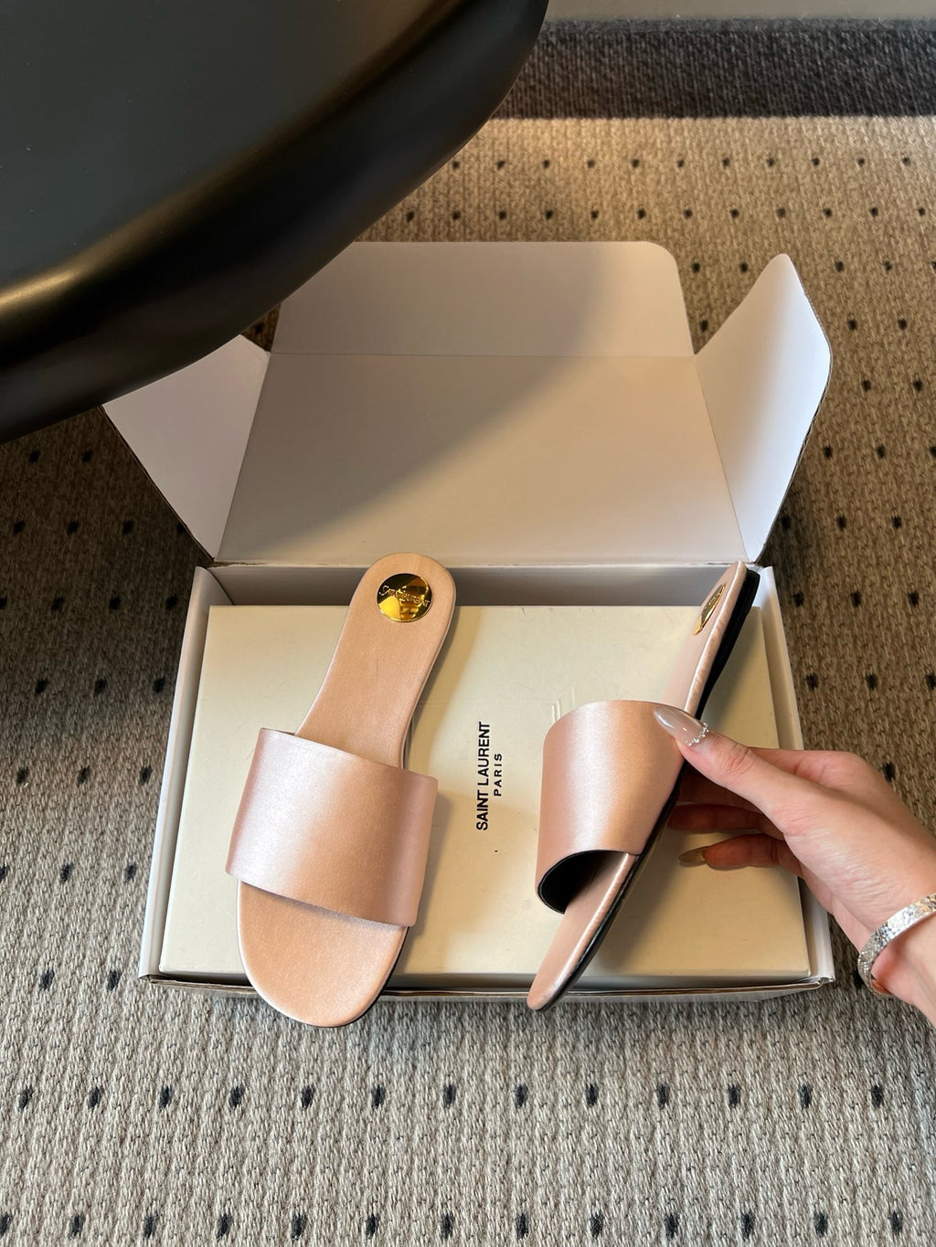 YSL Flats Sandals