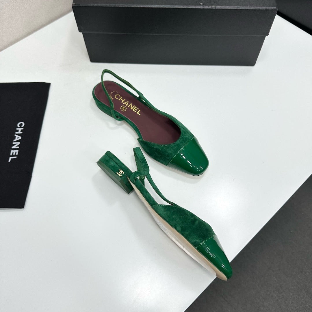 Chanel Slingback Flats