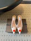 Alaïa Bloom Mules
