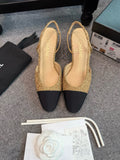 Chanel Slingback Heels