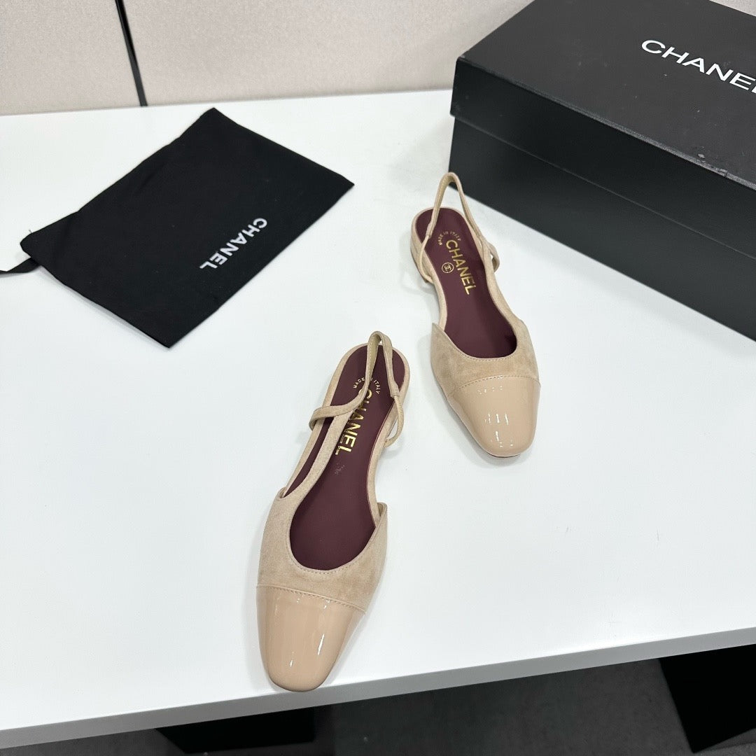Chanel Slingback Flats