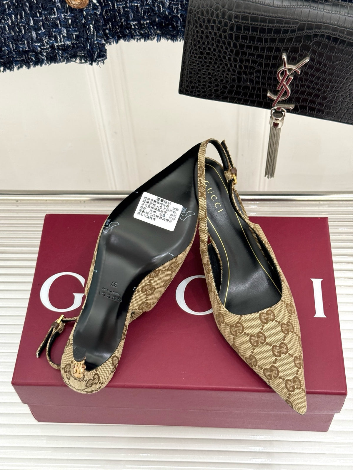 Gucci Castello Slingback