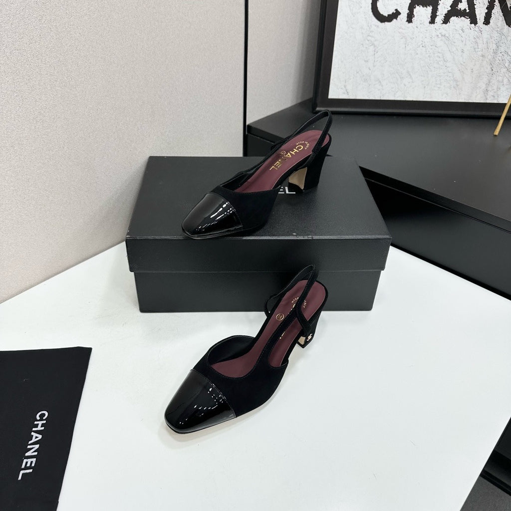 Chanel Slingback Heels