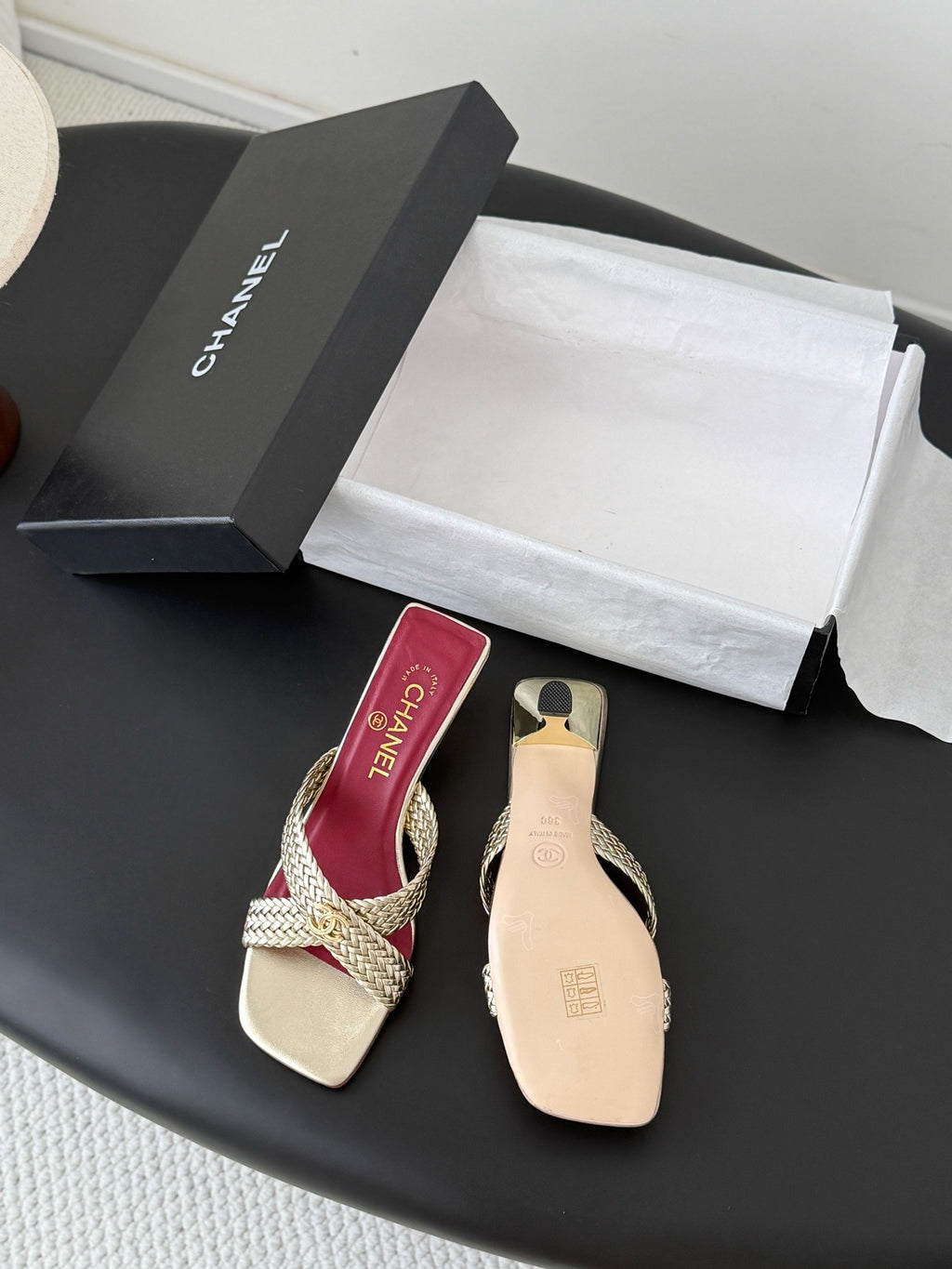 Chanel Mules Heels