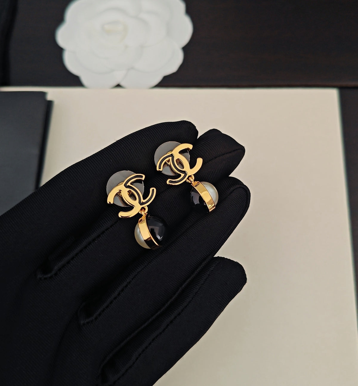 Chanel Drop Earrings
