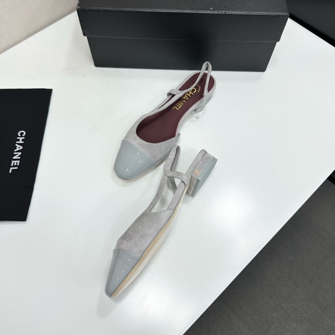 Chanel Slingback Flats