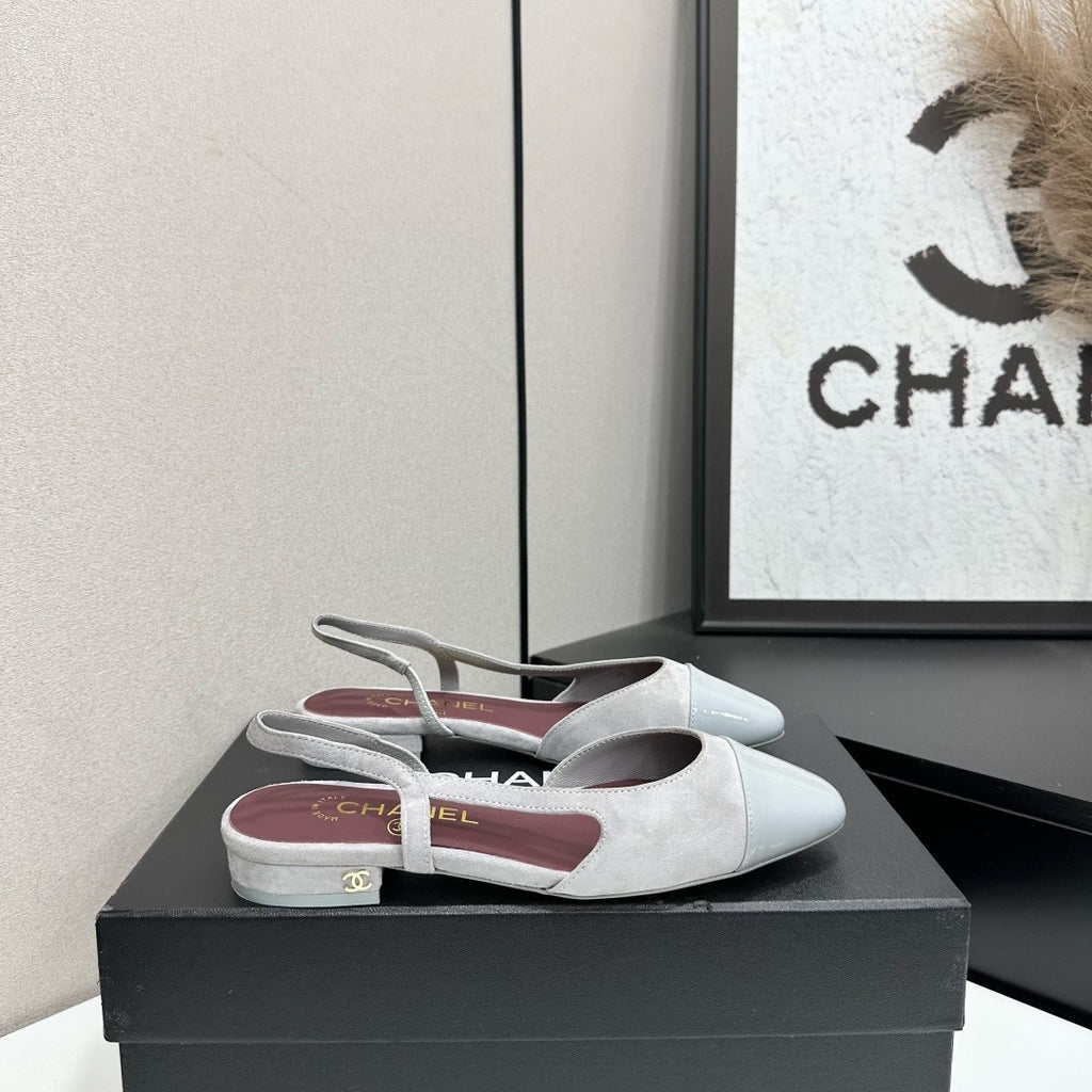 Chanel Slingback Flats