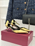 Gucci Slingback Kitten Heels