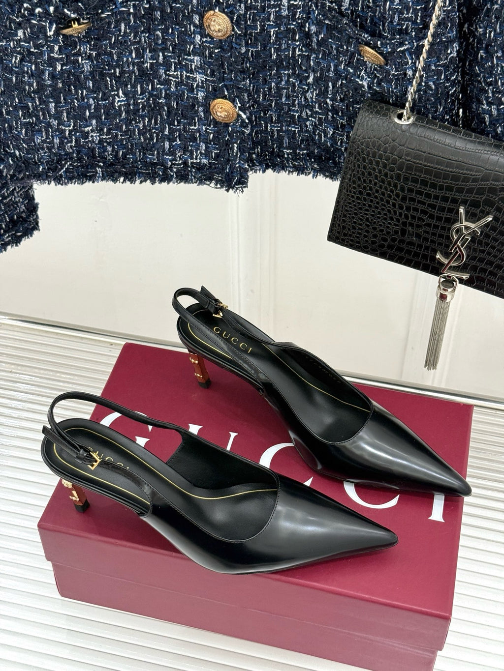 Gucci Castello Slingback