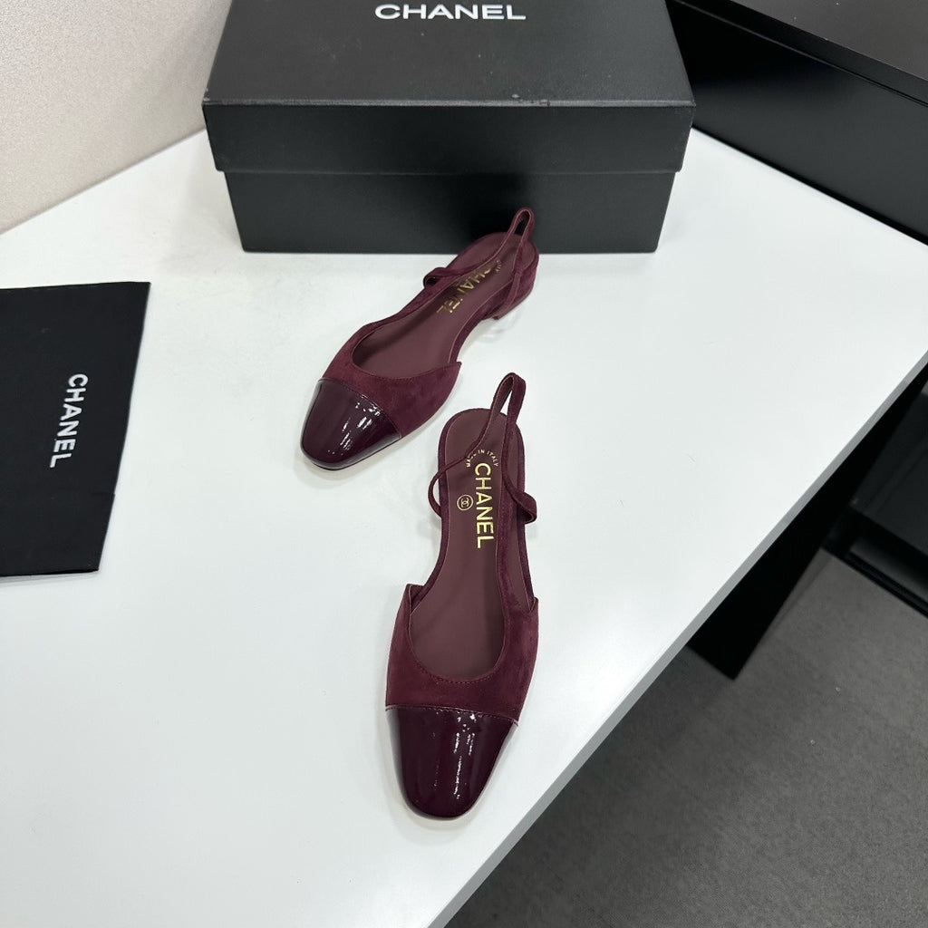 Chanel Slingback Flats