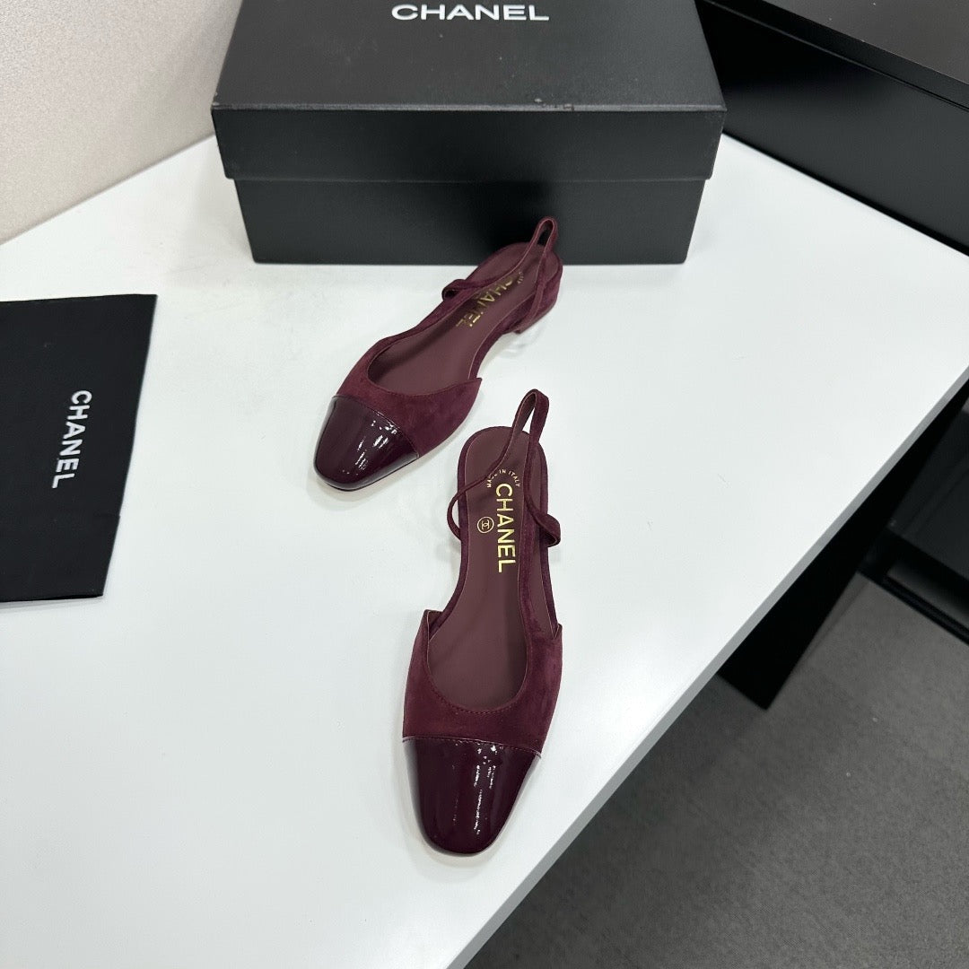 Chanel Slingback Flats