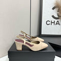 Chanel Slingback Heels