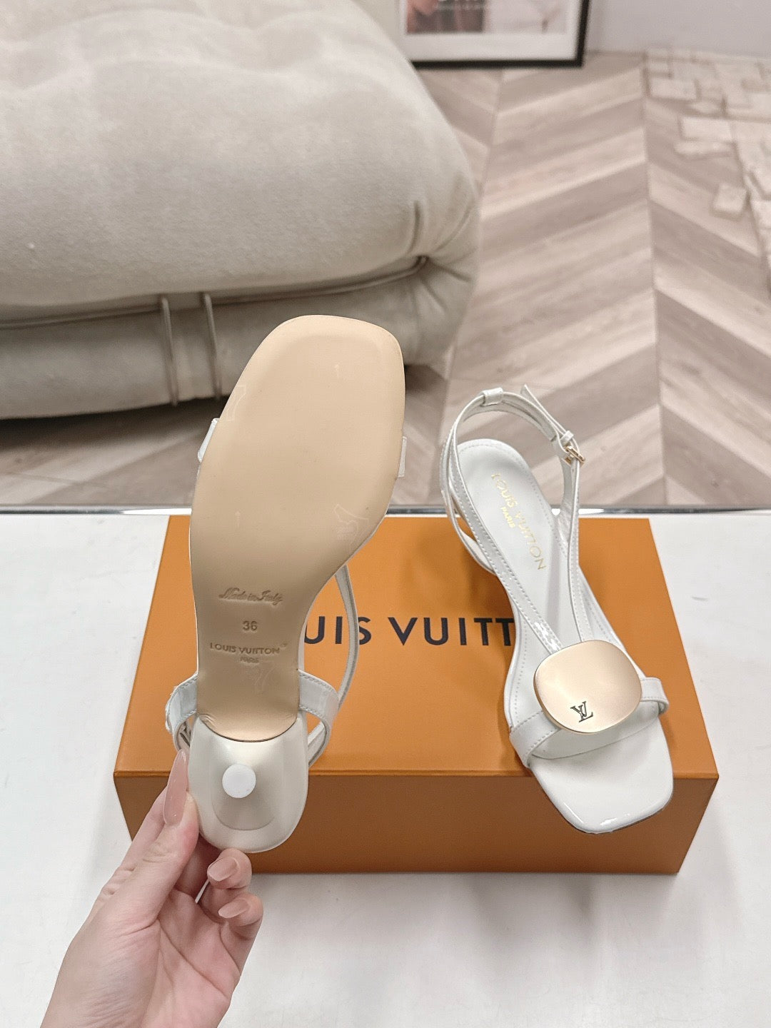 LV Treasure Sandals