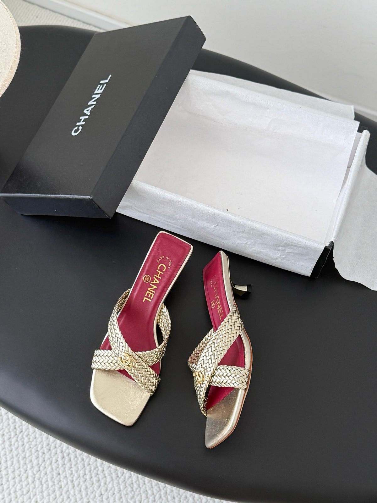 Chanel Mules Heels