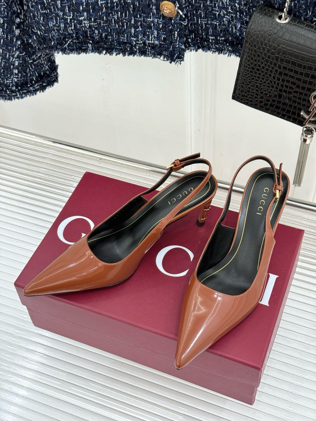 Gucci Castello Slingback