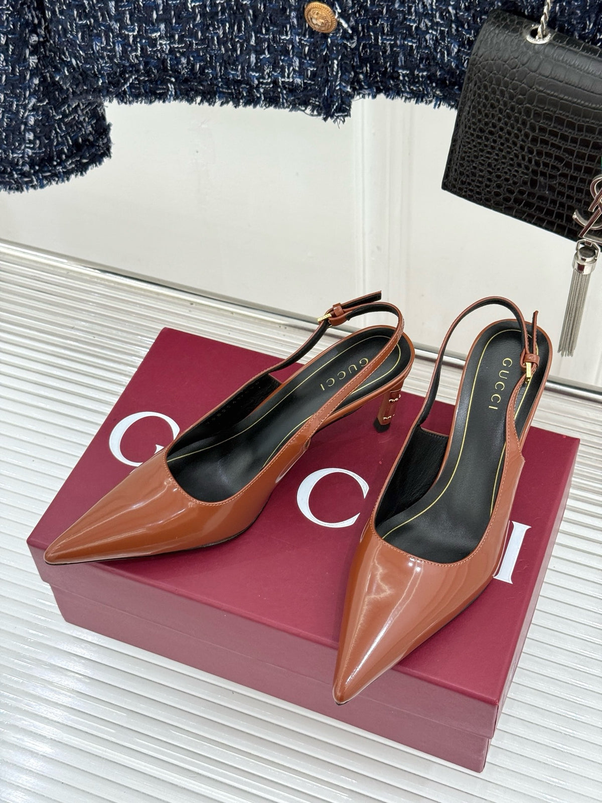 Gucci Castello Slingback