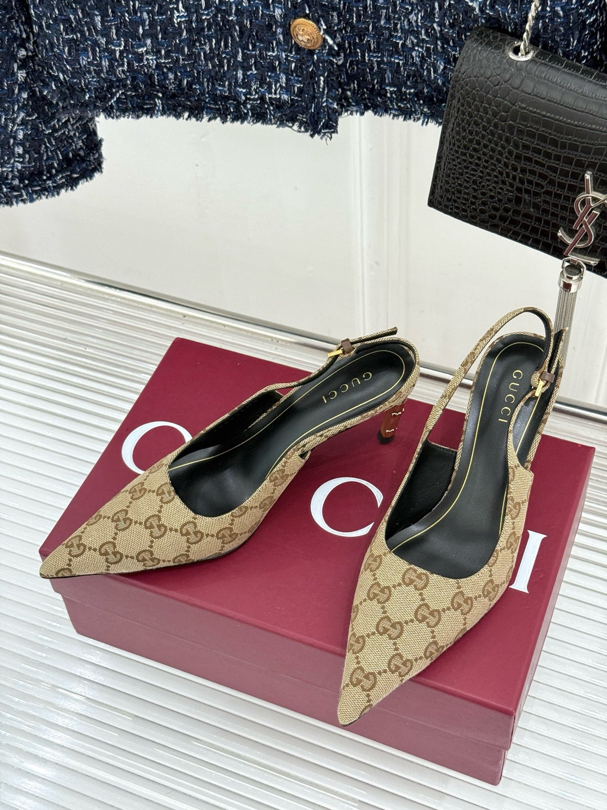 Gucci Castello Slingback