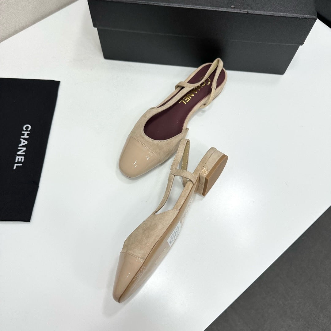 Chanel Slingback Flats