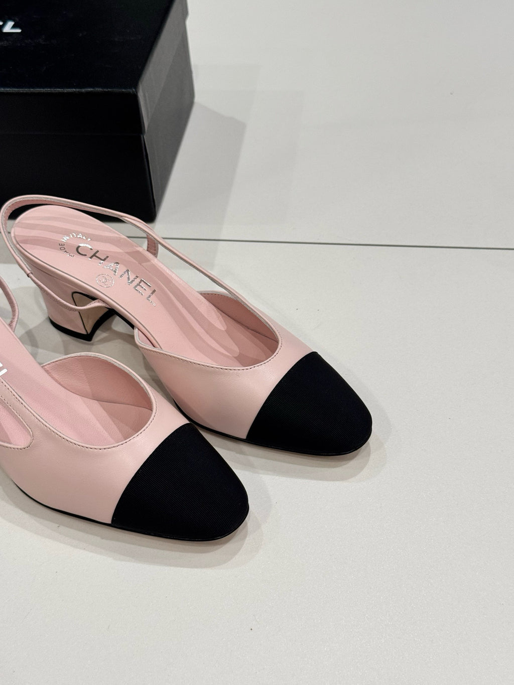 Chanel Slingback Heels