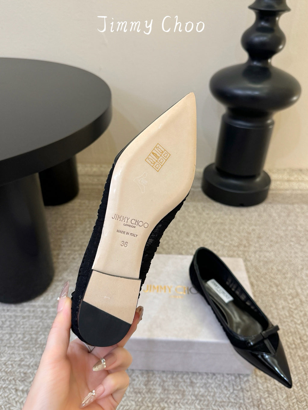 Jimmy Choo Flats Sandals