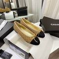 Chanel Ballet Tweed Flats