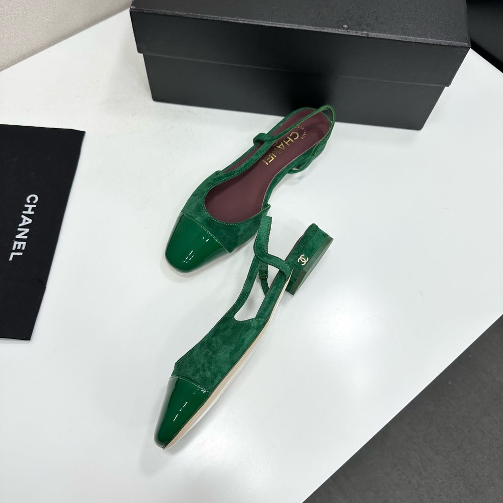 Chanel Slingback Flats