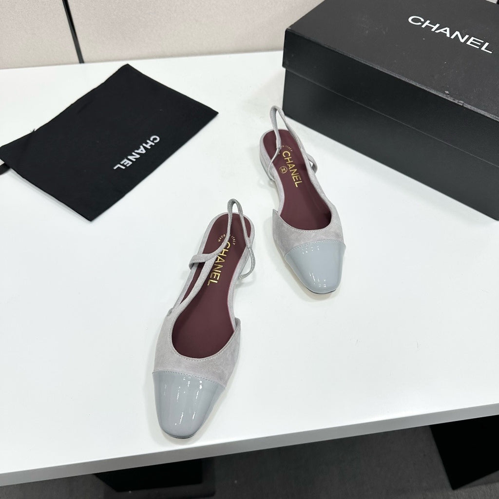 Chanel Slingback Flats