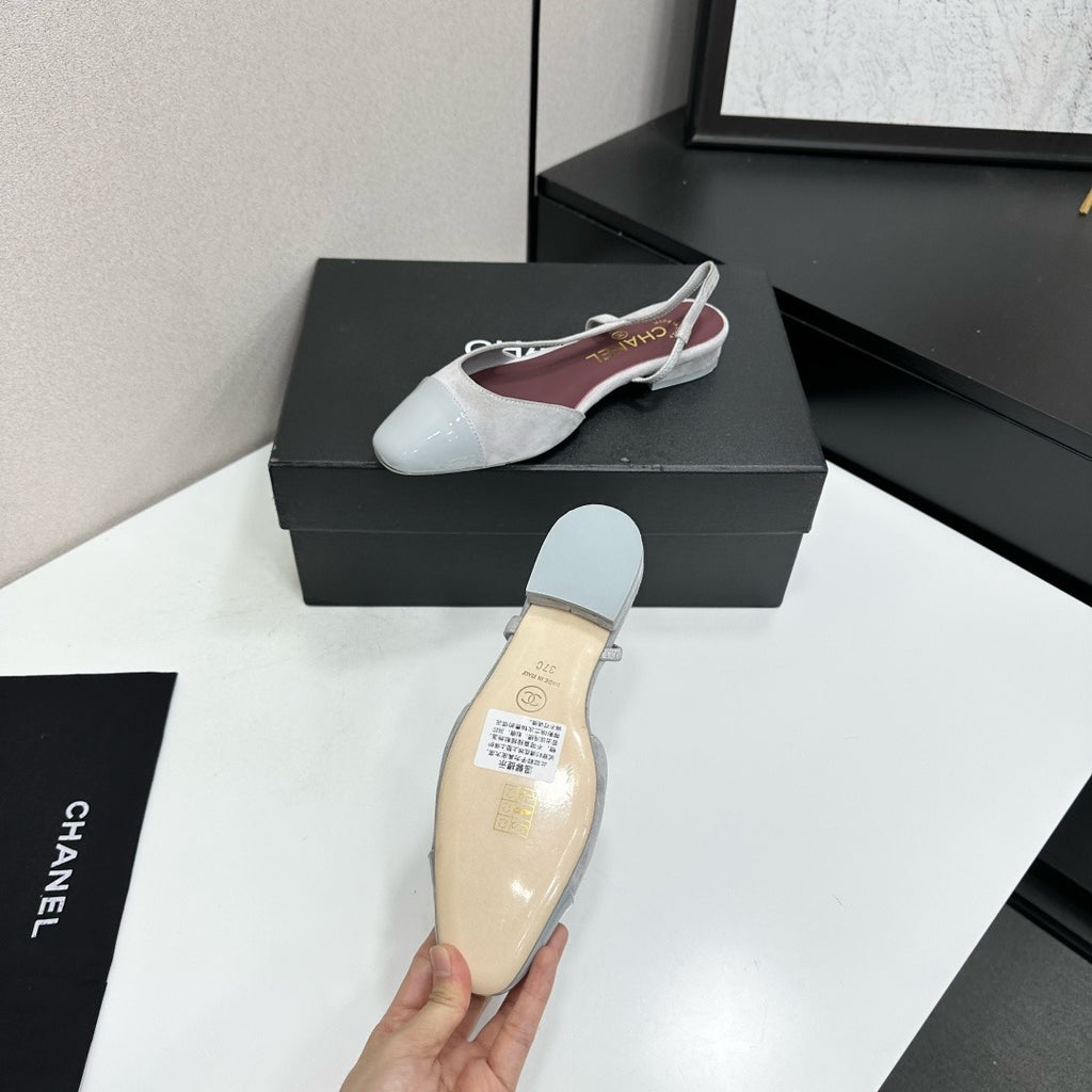 Chanel Slingback Flats